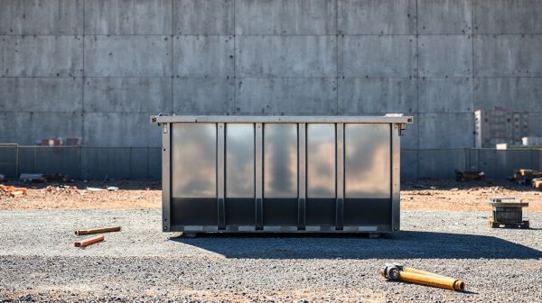 Les avantages d'utiliser une benne de 8m3 pour vos travaux
